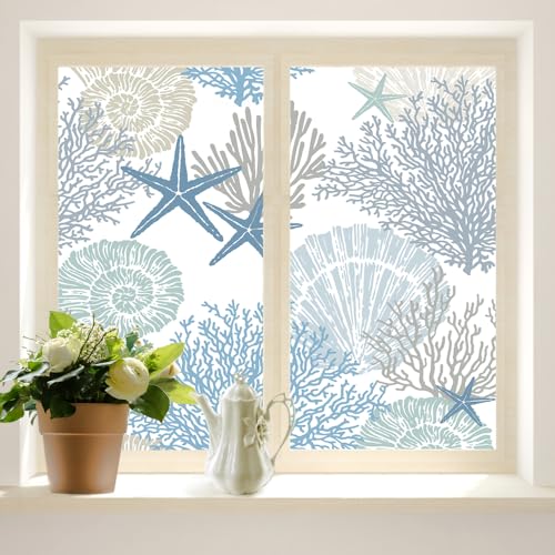 Vinilo decorativo para ventana 17.7W x 23.6L in x 2 piezas