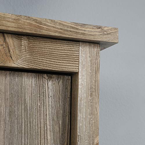 Image of Sauder Granite Trace Storage Cabinet / Pantry Cabinet, Rustic Cedar finish