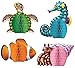 Beistle Sea Creatures Honeycomb Party Decorations - Pack of 3