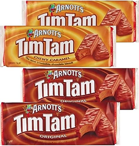 Amazon Arnott S Timtam アーノッツ ティムタムバラエティパック オーストラリアno 1チョコビスケット 4種アソート Timtam チョコレート菓子 通販