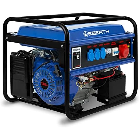 EBERTH 5500 Watt Notstromaggregat Stromerzeuger Stromaggregat Cover