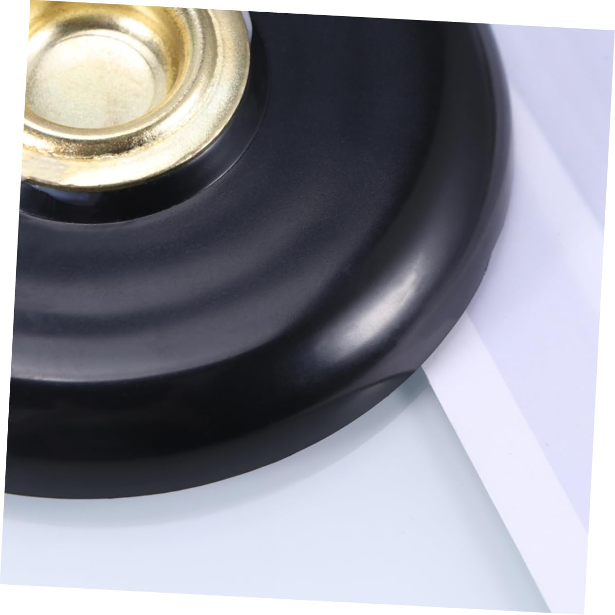 Rutschfester Cello Bassstopp Endstift Halter aus Schwarzem Kunststoff für Orchestersaiteninstrumente