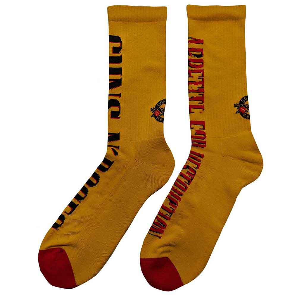 Paradiso Clothing Guns N' Roses Appetite For Destruction Terry Socks