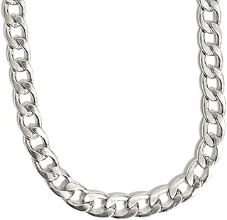 Corrente Cordão Masculino Grossa Grumet Colar Aço Inox