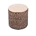 ZCRFY Hocker Stuhl Sofa Hocker Strohhocker Home Rattan Hocker Für Wohnzimmer Balkon Garten Hof,A+37 * 45CM