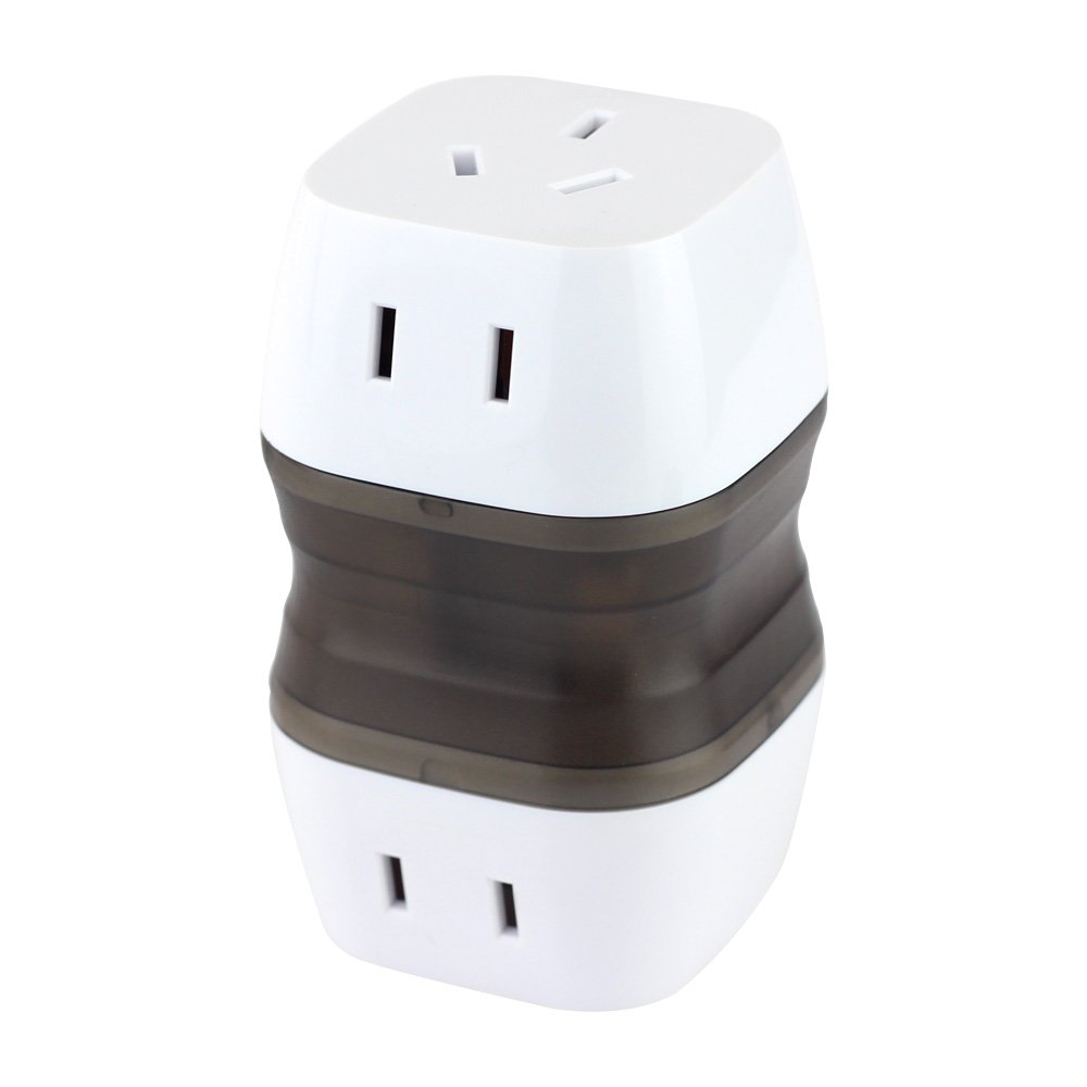 Universal Worldwide Travel Adapter Plug, wonplug Wall Outlet Adapter AC Power AU UK US EU Italy Plug Adaptor All in One for More Than 150 Countries