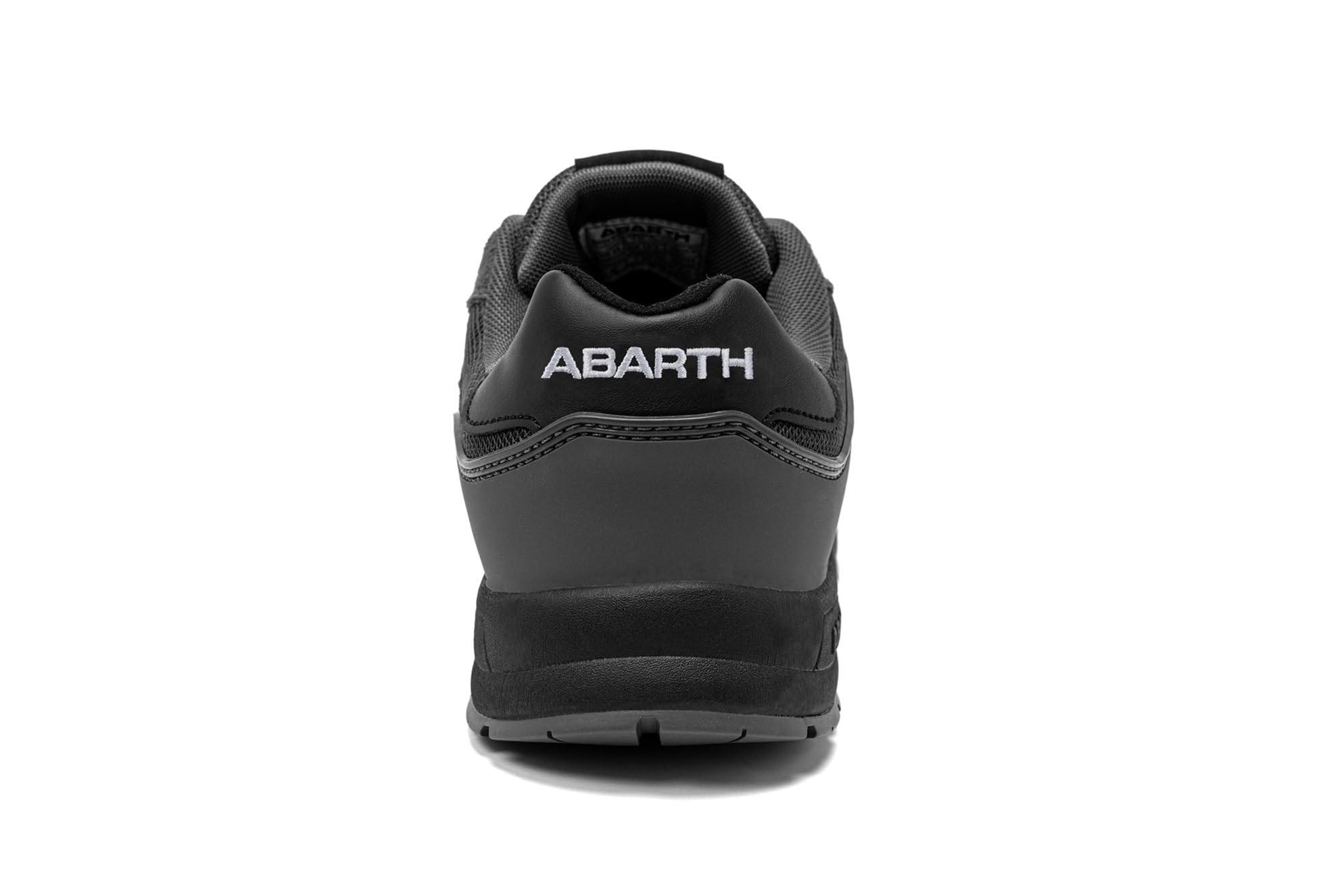 Abarth 595 Zapato de Seguridad S3 Charcoal en Piel de Ante y Mesh, Hidrorepelente, Puntera en Fibra de Vidrio, Libre de Metal