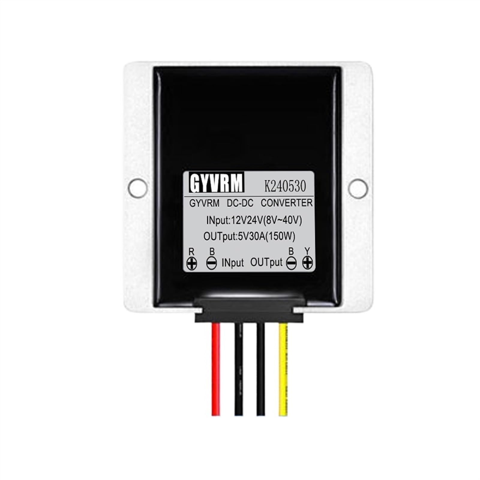 Convertisseur de puissance abaisseur 12V 24V à 5V stable de 30A