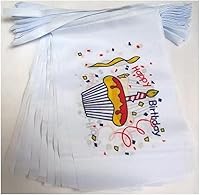 Vista 319 de Guatemala 19.7 ft BUNTING Flag 20 banderas 9'' x 6'' - Banderas de cuerda guatemalteca 5.9 x 8.3 in - AZ FLAG