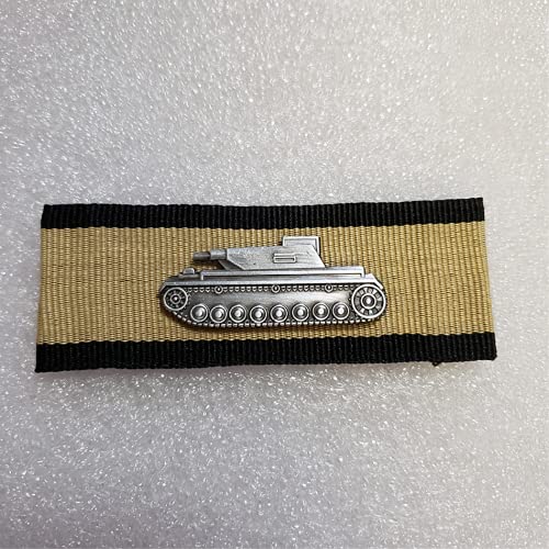 Kocreat Kopieer De Zilveren TANK Bravery Honor Armband-WW2 USA USSR Militaire Badge Souvenir Badge Orde van de Patriottische Oorlog Cap Reversspeldjes Medaille Replica Goud - Image 3