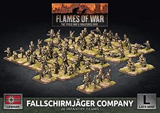 Flames of War: Late War: German: Fallschirmjager Company (GBX136)