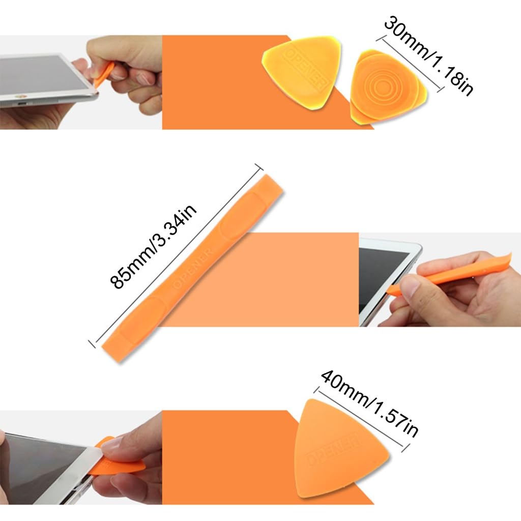 10 Pezzi Strumento Di Riparazione Del Telefono Spudger Pry Strumento Di Apertura Set Portatile Elettronica Riparazione Smartphone Strumento Manuale - Foto 11