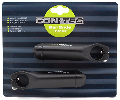 Contec Bar Ends Alu schwarz