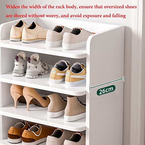 Rangement chaussures en bois empilable et autoportante pour baskets - 3