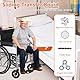 Transferbrett, Patientenschieber für den Transfer, Maximale Belastung 200kg, Rutschfestes Gleitbrett mit Griff, Schiebehilfe für den Transfer von Patienten vom Rollstuhl zum Bett, zur Toilette