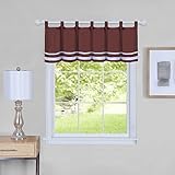 Machine washable polyester Achim Home Furnishings Achim Home Imports Dakota Window Curtain Valance, 58\
