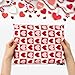 JarThenaAMCS 100Pcs Valentine's Day Poly Mailer 10 x 13 Inch Red Pink Heart Plaid Packaging Bags Self Seal Mailing Envelopes Bags for Small Business Clothing