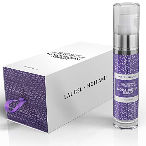 Hyaluronic Acid Serum for Face - Anti Aging, Anti Wrinkle, Face Moisturizer for Dry Skin Hydration Natural Plumper with Vitamin C, Vitamin A, and Aloe, Cruelty Free (30m/1oz)