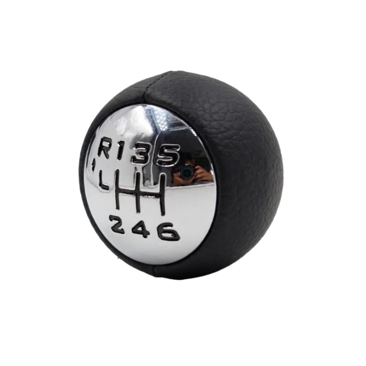 Xzcvtyw 6 Speed Car Gear Lever Shifter Gear Stick Knob Head Lever Adapter Manual 6-Speed Transmission For Peugeot For 307 308 3008 407 5008 807 For C3 C4 C8(6 Speed)