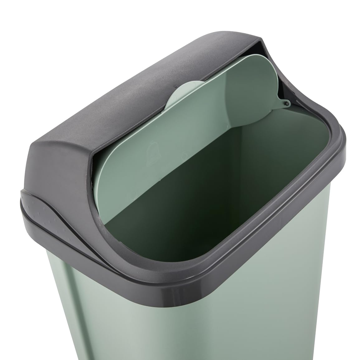 keeeper Abfallbehälter mit Rolldeckel, 25 l, 34 x 26 x 54 cm, Rasmus, Grün (Nordic Green)