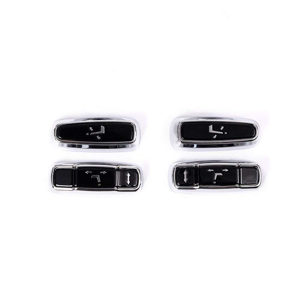 YIWANG ABS 8 Stks Seat Aanpassing Knop Trim Cover Accessoires Voor