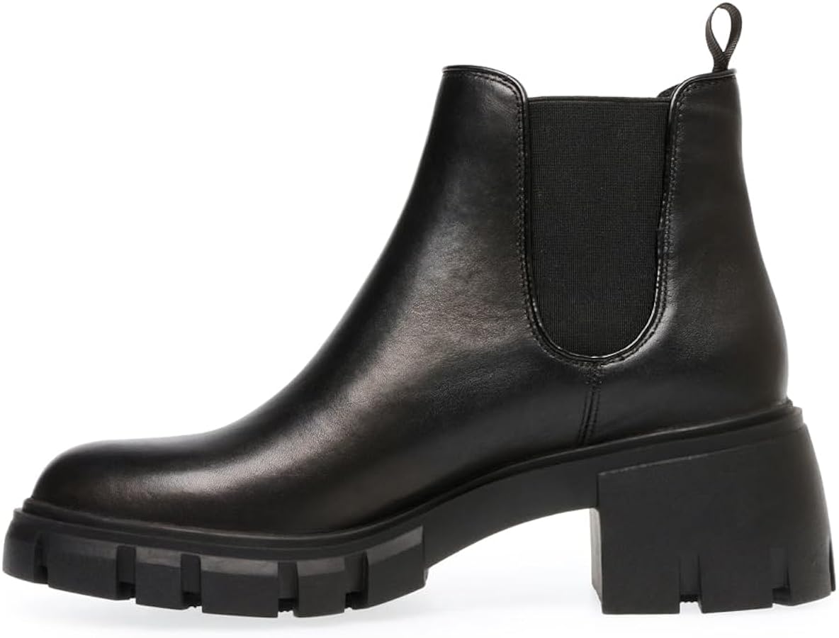 Amazon.com | Steve Madden Women's HOWLER Ankle Boot, Black, 6