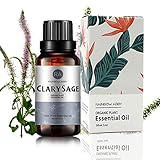 Clary Sage Essential Oil (30ML), 100% Pure Natural Organic Aromatherapy Clary Sage Oil for Diffuser,...