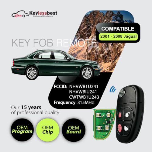 Mando para Jaguar X-Type y S-Type: comodidad sin llave para el día a día 2