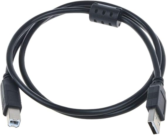 USB PC Cable Cord Lead for Native Instruments Traktor Kontrol X1 DJ Controller, Black