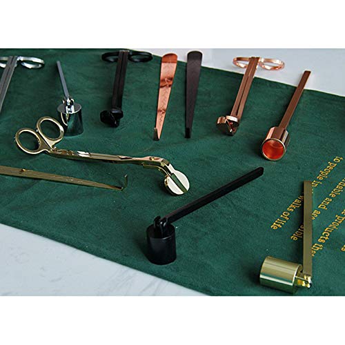 homozy 3 Unidades de aço Inoxidável para Velas Cortador de Pavios para Lamínulas de óleo E Tesoura C