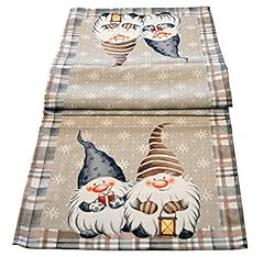 khevga Tischläufer Weihnachten Wichtel 140...