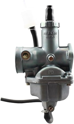 Miniatura 4 de Compatible con carburador Keihin PZ26 motocicleta de 1.024 in Dirt Bike de 50 cc a 150 cc, piezas de motor de 2 tiempos, mini moto, compatible con