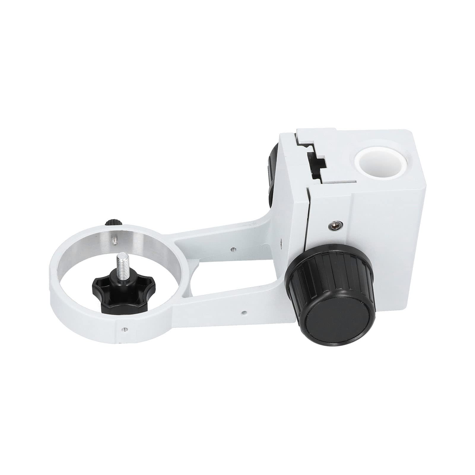 Fafeicy Soporte de Enfoque para Microscopio, Anillo de 76 Mm para (Pilar