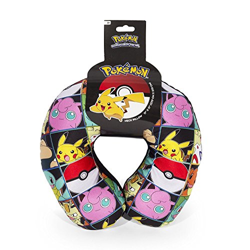Pokemon Multi Character Travel Neck Pillow