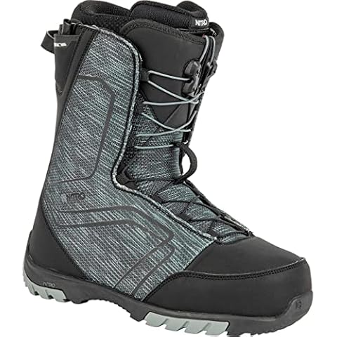 Nitro Herren Snowboards Sentinel TLS '23 All Mountain Freestyle Schnellschnürsystem günstig Boot Snowboardboot, Black, MP 29,0 // EU 44 // US 11 Cover