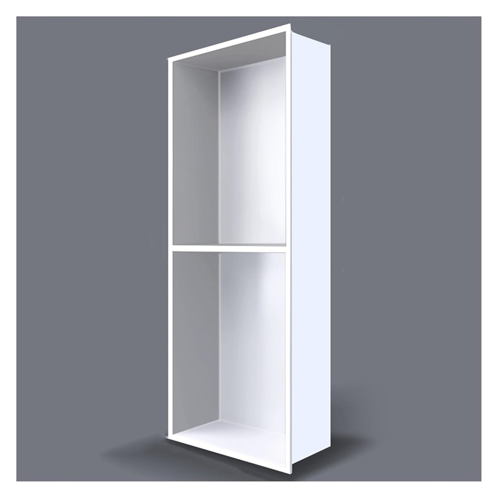 QUSYZD Stainless Steel Shower Niche Waterproof Recessed Wall Shelf for Shampoo and Toiletry Storage Bathroom Organizer Stand,White-90x28x12.5cm,White-70x28x12.5cm