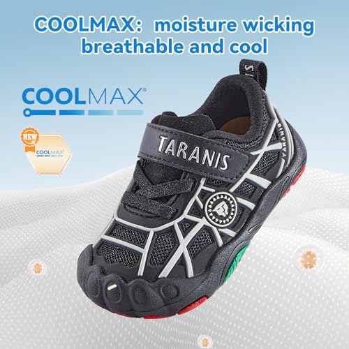 1•1•Shoes MAX Toddler Shoes Boys Girls Baby Sneaker Wide Toe Non-Slip Barefoot Shoes3