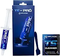 IMPLASTEC TS PRO, Pasta Térmica para CPU e Placas de Vídeo, Kit com 20g