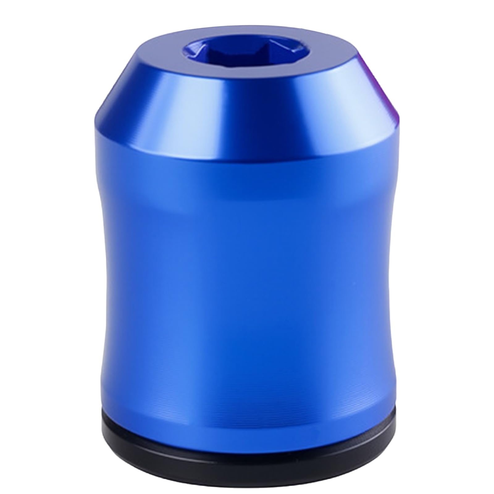 Generic Strong Magnetic Screw Ring 1/4 in(6.35mm) Universal Screwdriver Head Magnetic Ring Anti-Slip for Power Tools Mechanics & Carpenters (Blue)
