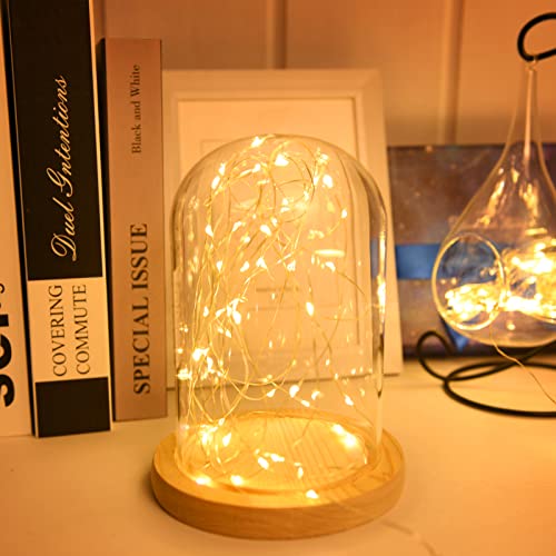 Cshare Led-lichtsnoer, 2 m, 20 micro-leds, koperdraad, werkt op batterijen, waterdichte verlichting voor feestjes, tuin, Kerstmis, Halloween, bruiloft, verlichting, kamerdecoratie (warm wit) - Image 7