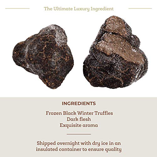 Fresh & Wild | Frozen Whole Black Winter Perigord Truffles | European Tuber Melanosporum | Frozen, Imported, Gourmet | 1 to 3 Truffles | Total Weight 2 Ounces | Chef-Inspired Ingredients - Thumbnail 4