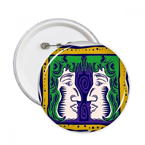 Badge Gemini Constellation et culture mexicaine : sublimez vos vestes au quotidien