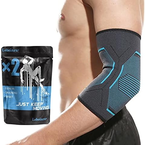 Loboinre Elbow Support Brace for Pain Relief Cover