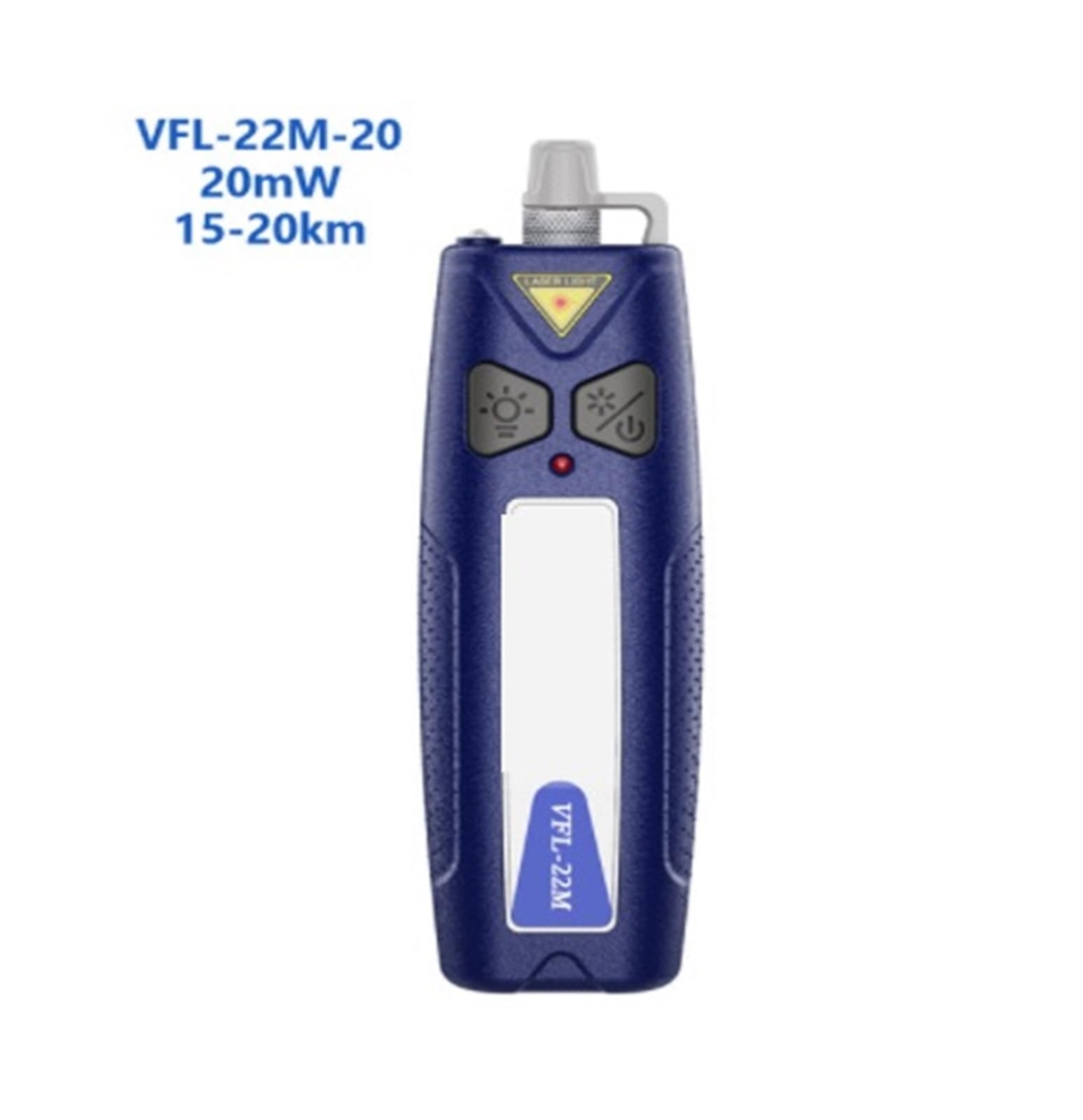 Compteur de puissance à fibre optique Localisateur visuel de défauts VFL-22M testeur de câbles à fibres optiques, jusqu'à 30Km VFL Stable forte Standard SC FC ST LC en option(VFL-22M-G-20)