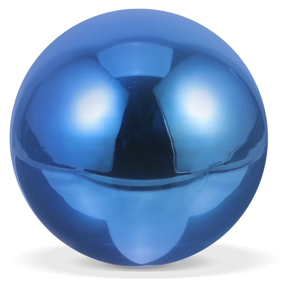 Toddmomy Palla Riflettente da Giardino in Acciaio Inox, Sfera Lucida Blu | Globo Specchiato Levigato, Decorazione per Giardino e Fotografia, Effetto Brillante