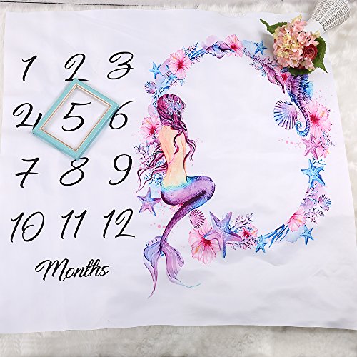 Oenbopo 201813884 Baby Monthly Milestone Growing Blanket thumb #6