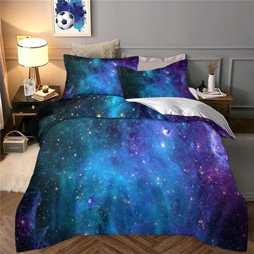 Housse de couette espace en microfibre lavable avec éclair caché - 6