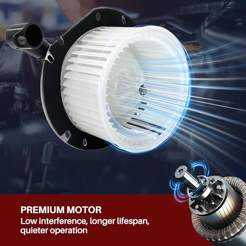 Image of 700019 Front AC Heater Blower Motor Fan Front Fit for Ford Explorer 1995-2001，Ranger 1998-2011，Explorer Sport Trac 2001-2005 ，Compatible with Mercury Mountaineer 1997-2001 PM289, MM844, PM271