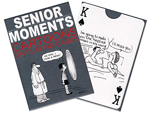 Gibsons Senior Moments Single Deck Playing Cards from Piatnik | Card Game | Pack of Cards