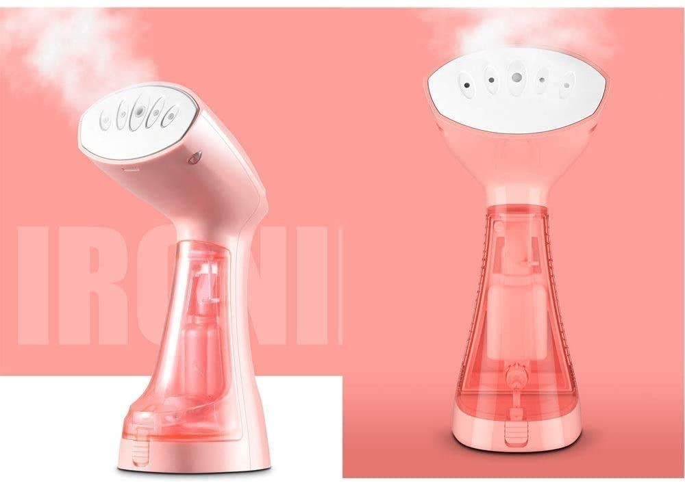Mini vaporizzatore portatile per indumenti, vaporizzatore portatile per indumenti da viaggio, ferro per rimuovere le rughe per viaggi/casa, ferro da stiro compatto per abbigliamento, qualsiasi tessu